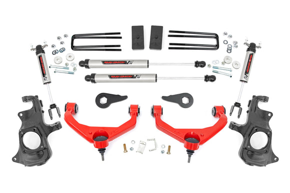 Rough Country 3.5" Knuckle Lift Kit For Chevy GMC 2500HD 3500HD 11-19