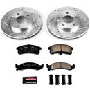 PowerStop Z23 Daily Driver Carbon-Fiber Ceramic Brake Pad and Drilled & Slotted