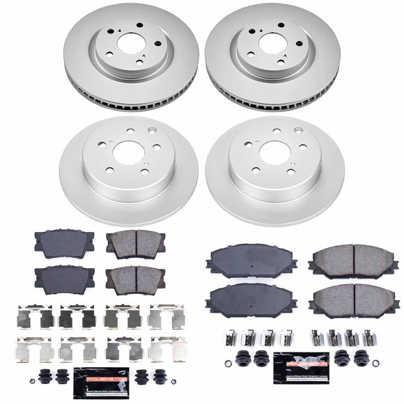 Z23 Daily Driver Premium Carbon-Fiber Ceramic Brake Pad and Fully Coated Rotor K