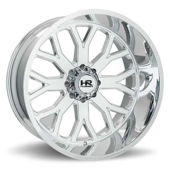 26x14 Hardrock Slammer Xposed Chrome 8x180 ET-76 wheel/rim