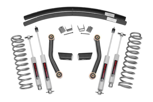3 Inch Lift Kit - Series II - RR AAL - Jeep Cherokee XJ (84-01)