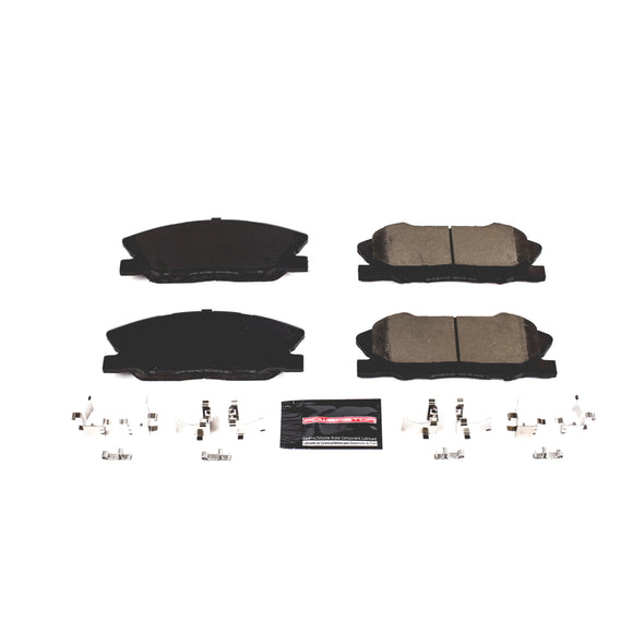 PowerStop Z23 Evolution Sport Carbon-Fiber Brake Pads With Hardware