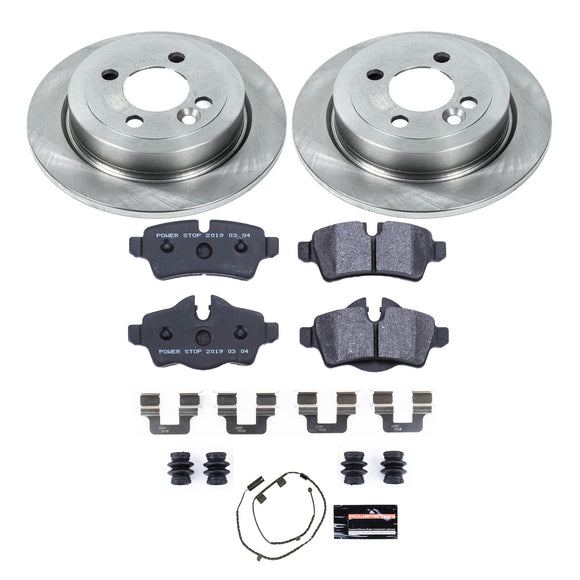 PowerStop Track Day Spec High-Performance Brake Pad and Rotor Kit