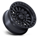 20X9 KMC KM552 IMS Matte Black W/ Gloss Black Lip 6x139.7 ET0 Wheel Rim