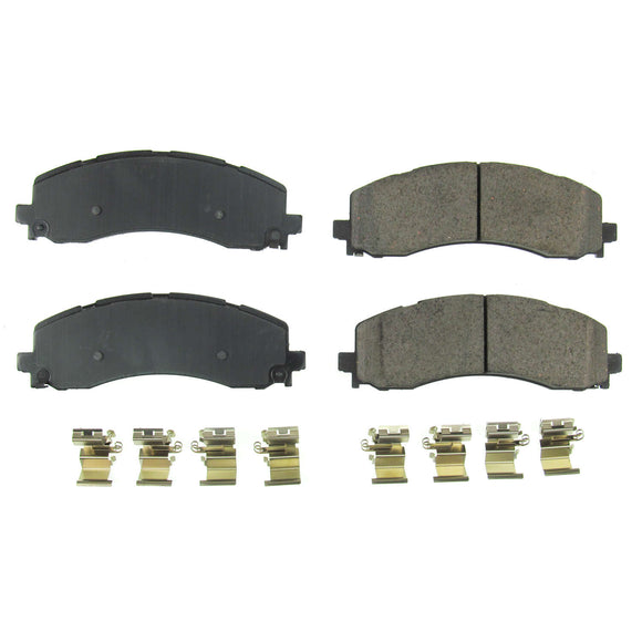 PowerStop Z17 Evolution Ceramic Brake Pads With Hardware