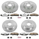 PowerStop Z26 Street Performance Ceramic Brake Pad and Drilled & Slotted Rotor K