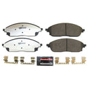 PowerStop Z36 Truck And Tow Carbon-Fiber Ceramic Brake Pads With Hardware