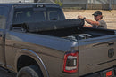 Rough Country Hard Roll Up Bed Cover 6'4  Bed For Ram 1500 10-18 2500 10-25