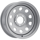 16x6 Vision Mod Trailer Silver 6x139.7 ET0 CB108.71 Wheel Rim