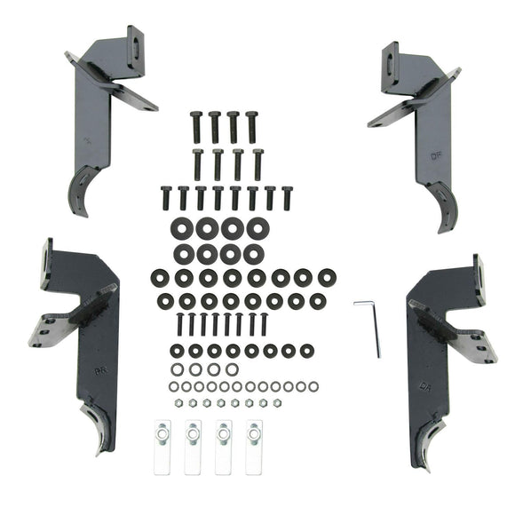 Westin E-Series 3 Nerf Step Bars Powder Coated Black Steel 23-3315