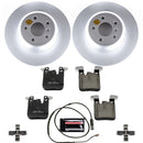 PowerStop Genuine Geomet Coated Rotor and Carbon-Fiber Ceramic Brake Pad Kit