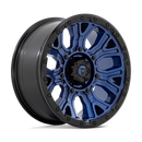 20x9 Fuel Off-Road D827 Traction Dark Blue with Black Ring 6x135 ET1 Wheel