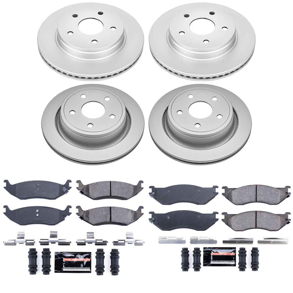 Z23 Daily Driver Premium Carbon-Fiber Ceramic Brake Pad and Fully Coated Rotor K