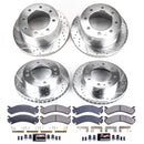 PowerStop Z23 Daily Driver Carbon-Fiber Ceramic Brake Pad and Drilled & Slotted