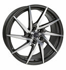 18X8 Enkei PW10 Wheel/Rim Gunmetal Machined 5x114.3 ET50 18-8 5-114.3 Each