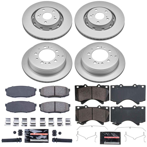 Z23 Daily Driver Premium Carbon-Fiber Ceramic Brake Pad and Fully Coated Rotor K