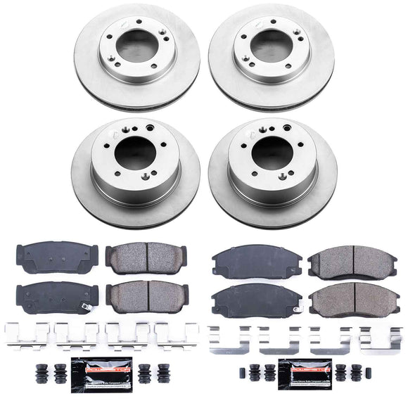 Z23 Daily Driver Premium Carbon-Fiber Ceramic Brake Pad and Fully Coated Rotor K