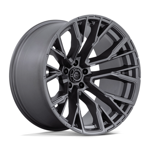 22x12 Fuel Off-Road D848 Rebar Gray 5x127 ET-44 CB71.5 Wheel Rim