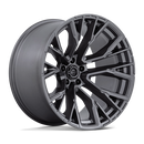 22x12 Fuel Off-Road D848 Rebar Gray 5x127 ET-44 CB71.5 Wheel Rim
