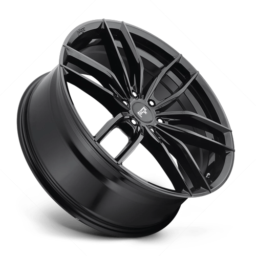 9.5x22 Niche Wheels M209 Vosso Gloss Black Wheel 6x135 ET30 CB87.10