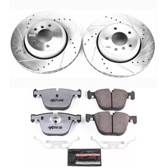 PowerStop Z26 Street Performance Ceramic Brake Pad and Drilled & Slotted Rotor K