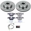 PowerStop OE Stock Replacement Low-Dust Ceramic Brake Pad and Rotor Kit