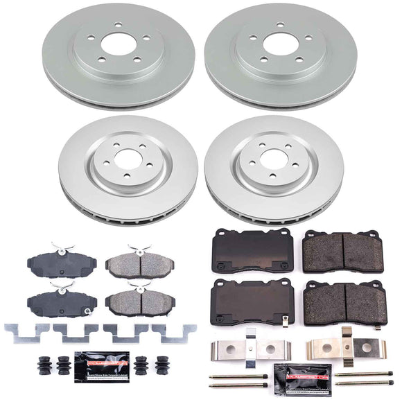 Z23 Daily Driver Premium Carbon-Fiber Ceramic Brake Pad and Fully Coated Rotor K