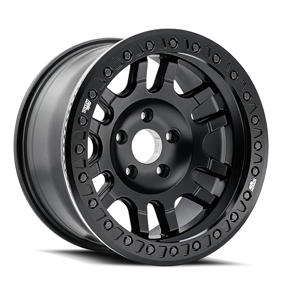 17x9 Dirty Life Canyon Race Matte Black 5x127 ET-38 CB71.5 Wheel Rim
