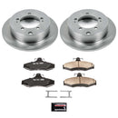 PowerStop OE Stock Replacement Low-Dust Ceramic Brake Pad and Rotor Kit