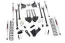 Rough Country 8" Lift Kit 4 Link RR Blocks For Ford Super Duty 05-07