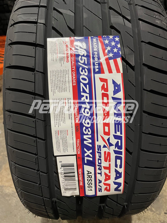 265/30ZR19 American Roadstar Sport A/S 93W BSW SL 265 30 19 2653019