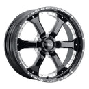 20x12 WELD Off-Road Granada Six Black Milled 6x139.7 ET-44 CB106.1 Wheel Rim-1