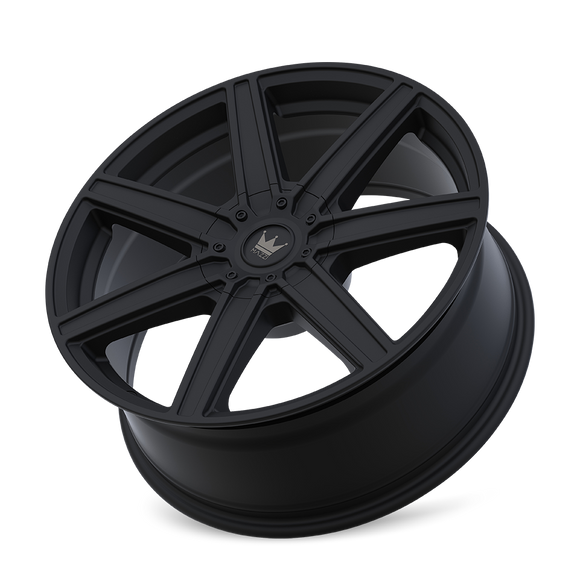 22x8.5 Mazzi 376 Laguna Matte Black 5x110 5x115 ET38 Wheel Rim