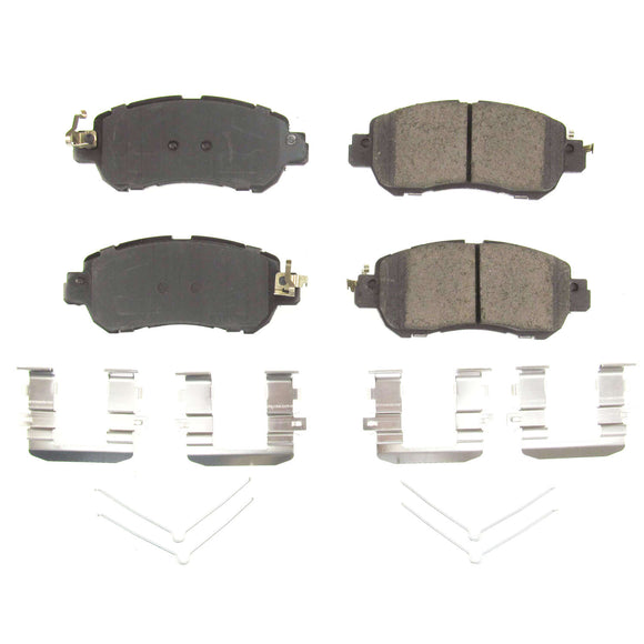 PowerStop Z17 Evolution Ceramic Brake Pads With Hardware