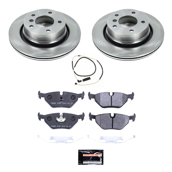 PowerStop Track Day High-Performance Brake Pad and Rotor Kit