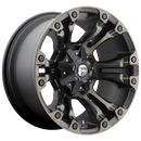 17x10 Fuel Off-Road D569 Vapor Matte Black Double Dark Tint 5x114.3 ET-18 Wheel