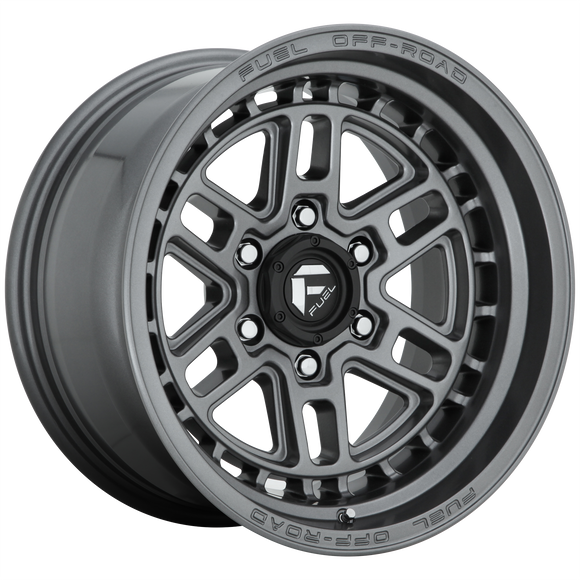 17X9 Fuel D668 NITRO Matte Gun Metal 6X139.7 ET1 wheel/rim