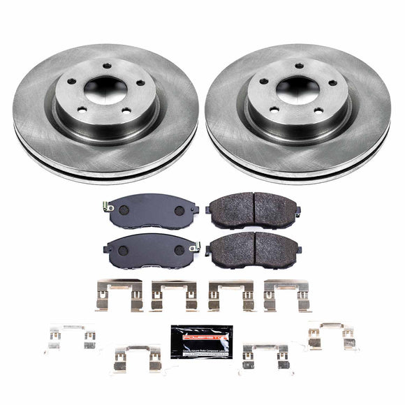 PowerStop Track Day High-Performance Brake Pad and Rotor Kit