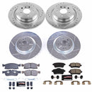 PowerStop Z23 Daily Driver Carbon-Fiber Ceramic Brake Pad and Drilled & Slotted
