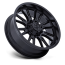 22X7 MSA OFFROAD WHEELS M51 Thunderlips Matte Black 4x137 ET0 Wheel Rim
