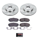 PowerStop OE Stock Replacement Low-Dust Ceramic Brake Pad and Rotor Kit