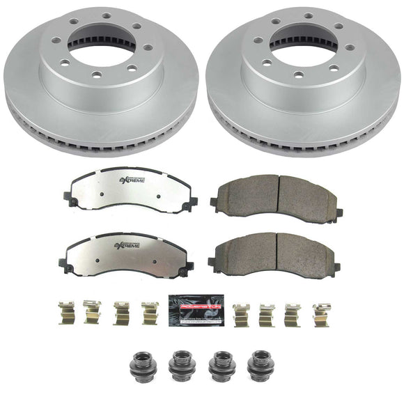 Z36 Truck & Tow Premium Carbon-Fiber Ceramic Brake Pad and Fully Coated Rotor Ki