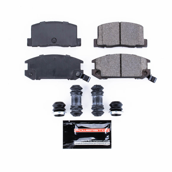 PowerStop Z23 Evolution Sport Carbon-Fiber Brake Pads With Hardware