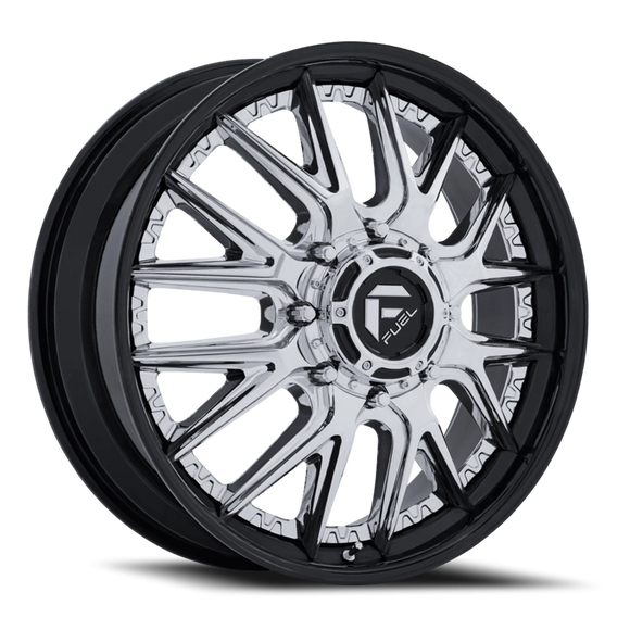 24x8.25 Fuel Off-Road Catalyst Dually Chrome Wheel 8x200 ET105 CB142