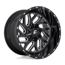 20x10 Fuel Off-Road D581 Triton Gloss Black Milled 8x165.1 ET-18 CB125.1 Wheel