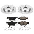 PowerStop OE Stock Replacement Low-Dust Ceramic Brake Pad and Rotor Kit