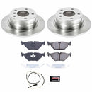 PowerStop OE Stock Replacement Low-Dust Ceramic Brake Pad and Rotor Kit
