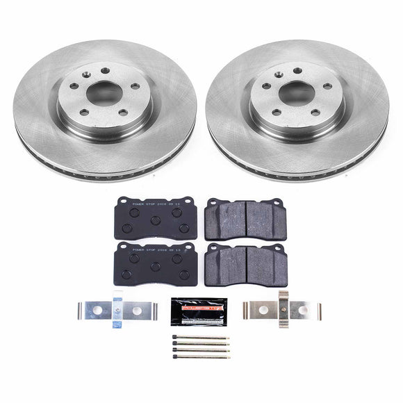 PowerStop Track Day High-Performance Brake Pad and Rotor Kit