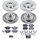 PowerStop Track Day Spec High-Performance Brake Pad and Rotor Kit