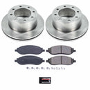 PowerStop OE Stock Replacement Low-Dust Ceramic Brake Pad and Rotor Kit
